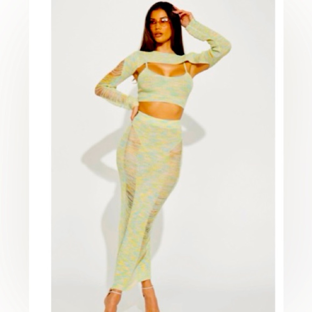 Fashionnova Everyday With You Skirt Set